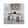 Bush Business Furniture Jamestown 60"W Desk with 4 Drawers, Fresh Walnut/White (JTN017FWWHSU)~#|#~sp75157792_sc7