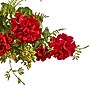 Nearly Natural 32" Geranium and Berry Swag (4574)~#|#~sp7544483_sc7
