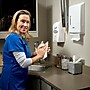 Scott Essential Automatic Wall Mounted Hand Soap/Hand Sanitizer Dispenser, White (92147)~#|#~sp75946586_sc7