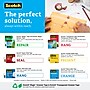 Scotch Magic Greener Invisible Clear Tape Refill, 0.75" x 25 yds., 1" Core, Clear, 16 Rolls/Pack (MMM81216P)~#|#~sp76709803_sc7