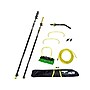Unger HiFlo nLite Window Cleaning Kit, Black/Yellow/Green (NLKU6)~#|#~sp78263778_sc7