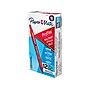Paper Mate Profile Retractable Ballpoint Pen, Medium Point, Red Ink, Dozen  (2095454)~#|#~sp78990985_sc7