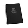 Rite In The Rain All-Weather Pocket Notebook, 4.88" x 7", Universal Ruled, 32 Sheets, Black (773)~#|#~sp80060197_sc7