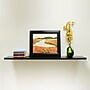 Eden Grove Slim Single Wall Shelf, 48"W, Espresso (0191799)~#|#~sp80653650_sc7