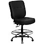 Belnick Hercules™ Series Drafting Stools with Extra Wide Seat, Black~#|#~sp80656480_sc7