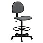 Flash Furniture Fabric Drafting Stool, Gray (BT-659-GRY-GG)~#|#~sp80656884_sc7