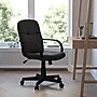 Flash Furniture Paulson Vinyl Swivel Mid-Back Executive Office Chair, Black (H8020)~#|#~sp80657316_sc7
