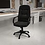 Flash Furniture Holly Vinyl Swivel High Back Executive Office Chair, Black (H8021)~#|#~sp80657320_sc7
