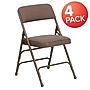 Flash Furniture Hercules Banquet/Reception Folding Fabric Chairs, Beige, 4/Pack (BELNICK INC (NSP))~#|#~sp80657324_sc7