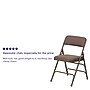 Flash Furniture Hercules Banquet/Reception Folding Fabric Chairs, Beige, 4/Pack (BELNICK INC (NSP))~#|#~sp80657326_sc7