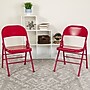 Flash Furniture HERCULES™ Steel Armless Folding Chair, Red, 4/Pack~#|#~sp80657720_sc7