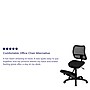 Flash Furniture Ergonomic Mesh Kneeling Task Chair, Armless, Black~#|#~sp80658145_sc7