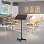 Flash Furniture 48H" Adjustable Height Lectern, Mahogany (XU-LECTERN-ADJ-GG)~#|#~sp80658634_sc7