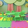 Flash Furniture Emmy Rectangular Activity Table Set, 24" x 48", Height Adjustable, Green (YCX13RECTBLGNE)~#|#~sp80658775_sc7