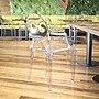 Flash Furniture Shirley Polycarbonate Ghost Chair, Transparent Crystal (FH124APCCLR)~#|#~sp80658821_sc7