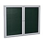 Ghent Vinyl Enclosed Bulletin Board, Aluminum Frame, 4' x 3' (PA23648VX-183)~#|#~sp81031318_sc7