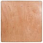 Flash Furniture 60'' Square Wood Folding Banquet Table, Black/Natural~#|#~sp81129743_sc7
