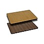 Flash Furniture Glenbrook 24'"W x 30"D 1.125" Thickness Reversible Table Top, Laminate, Natural/Walnut (XUWNT2430)~#|#~sp81131848_sc7