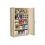 Tennsco Jumbo 78" Steel Storage Cabinet with 5 Shelves, Sand (J2478SU-SND)~#|#~sp81134477_sc7