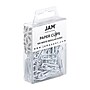 JAM Paper Small Paper Clips, White, 100/Pack (2183755)~#|#~sp81235587_sc7