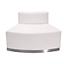 Flash Furniture Alon Convex LeatherSoft Modular Chair, White (ZB803OUTWH)~#|#~sp81611416_sc7