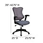 Flash Furniture Kale Ergonomic Mesh Swivel High Back Executive Office Chair, Gray (BLZP806GY)~#|#~sp81611480_sc7