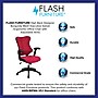 Flash Furniture BLZP806BY Mesh Office Chair, Burgundy~#|#~sp81611496_sc7
