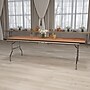 Flash Furniture Fielder Folding Table, 96" x 36", Natural (XA3696P)~#|#~sp81612313_sc7