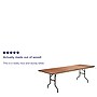 Flash Furniture Fielder Folding Table, 96" x 36", Natural (XA3696P)~#|#~sp81612384_sc7