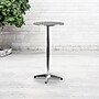 Flash Furniture Aluminum Folding Table with Base, Aluminum (TLH059A)~#|#~sp81613263_sc7