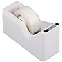 JAM Paper® Desk Supplies Kit, White, Stapler, Tape Dispenser & Pen Holder, 3/Pack (337841WH)~#|#~sp82108679_sc7