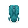 Logitech Design Collection 910-005838 Wireless Optical Mouse, Teal Maze~#|#~sp82209642_sc7