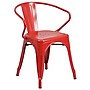 Flash Furniture Luna Contemporary Metal Dining Chair, Red (CH31270RED)~#|#~sp82710770_sc7