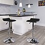 Flash Furniture Contemporary Vinyl Low Back Barstool, Adjustable Height, Black (DS801CONTBK)~#|#~sp82711406_sc7