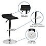 Flash Furniture Contemporary Vinyl Low Back Barstool, Adjustable Height, Black (DS801CONTBK)~#|#~sp82711409_sc7