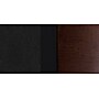 Flash Furniture Hercules 3-Circle Back Metal Restaurant Chair, Black w/Walnut Wood Back, Black Vinyl~#|#~sp82712331_sc7