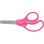 Westcott School 5" Stainless Steel Kid's Scissors, Blunt Tip, Assorted Colors, 6/Pack (16454)~#|#~sp83311290_sc7