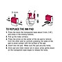 2000 Plus Printer 30 Pre-Inked Stamp Set, Letters/Numbers, Black Ink (031557)~#|#~sp83452137_sc7