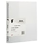 JAM Paper Designders 3/4" 3-Ring Flexible Poly Binders, Clear (750T1CL)~#|#~sp83452381_sc7