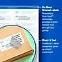 Avery Waterproof Laser Shipping Labels, 1" x 2 5/8" White, 1500/Box (5520)~#|#~sp83628662_sc7