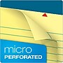 TOPS Docket Notepads, 8.5" x 11.75", Wide Ruled, Canary, 50 Sheets/Pad, 12 Pads/Pack (TOP63400)~#|#~sp83720010_sc7