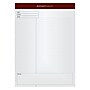 TOPS Docket Gold Notepads, 8.5" x 11.75", Quad, White, 40 Sheets/Pad, 4 Pads/Pack (TOP 77102)~#|#~sp83720047_sc7