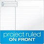 TOPS Docket Gold Notepads, 8.5" x 11.75", Quad, White, 40 Sheets/Pad, 4 Pads/Pack (TOP 77102)~#|#~sp83720048_sc7