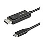 StarTech CDP2DP1MBD 3.3' DisplayPort Audio/Video Cable, Black~#|#~sp84104260_sc7
