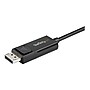 StarTech CDP2DP1MBD 3.3' DisplayPort Audio/Video Cable, Black~#|#~sp84104262_sc7