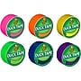 Duck Heavy Duty Duct Tapes, 1.88" x 20 Yds., Assorted Colors, 6 Rolls/Pack (DUCKBRT6PK-STP)~#|#~sp84219059_sc7