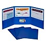 C-Line 3-Pocket Portfolio Folder, Blue, Box of 24 (CLI33945)~#|#~sp84709809_sc7