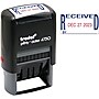 Trodat Economy Stamp, "Received" Dater, Blue and Red Ink (USSE4752)~#|#~sp85861953_sc7