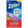 Ziploc Slider Storage Bags, Quart, 76/Carton (316490)~#|#~sp86910669_sc7