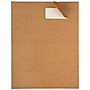 JAM Paper Address Labels, 1 1/3" x 4" , Brown Kraft, 14 Labels/Sheet, 9 Sheets/Pack (359330336)~#|#~sp87119771_sc7